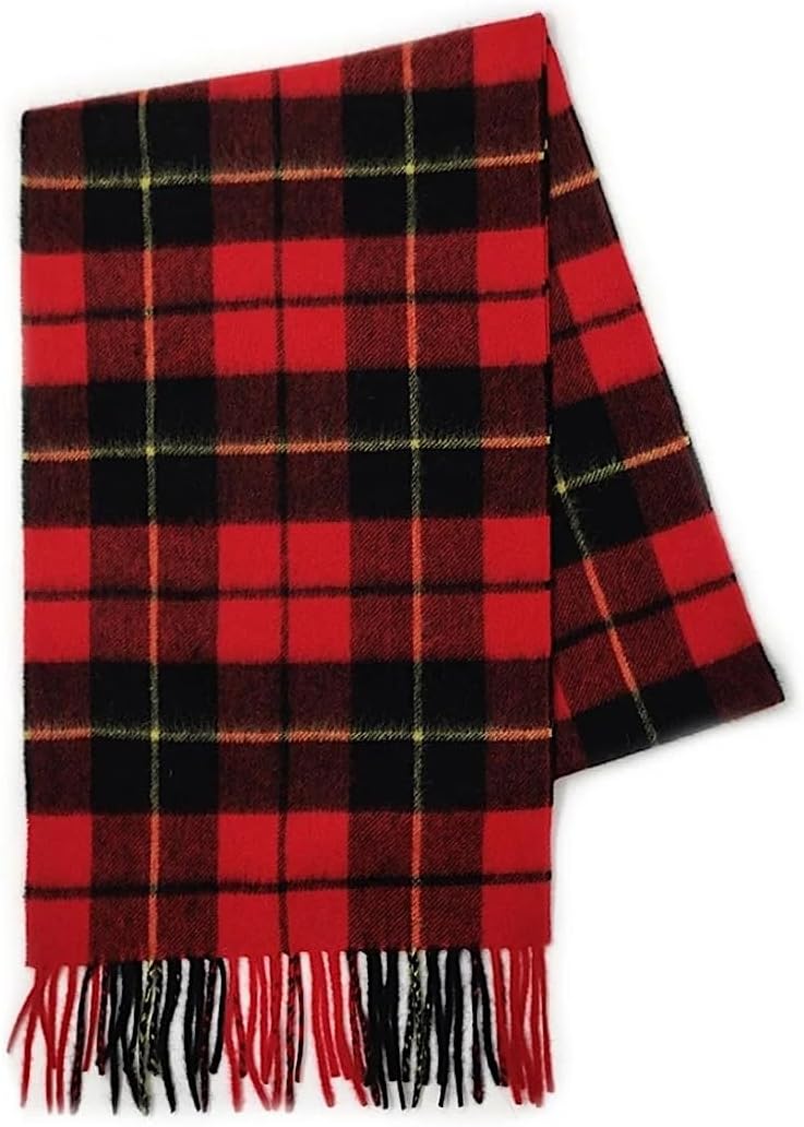 Achillea Scottish Tartan Plaid Scarf - Warm Cashmere Feel Winter Scarf, Scarves for Holiday, Christmas & Daily Wear - Image 5